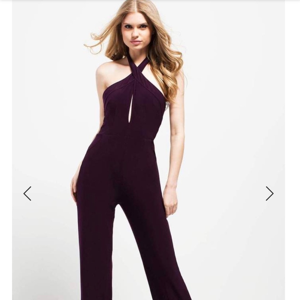 Eggplant NWT jumpsuit